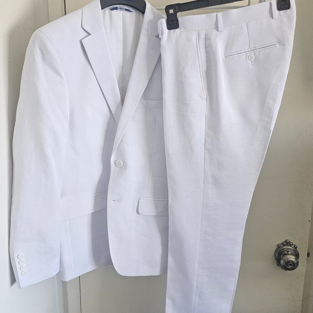 White Linen Suit